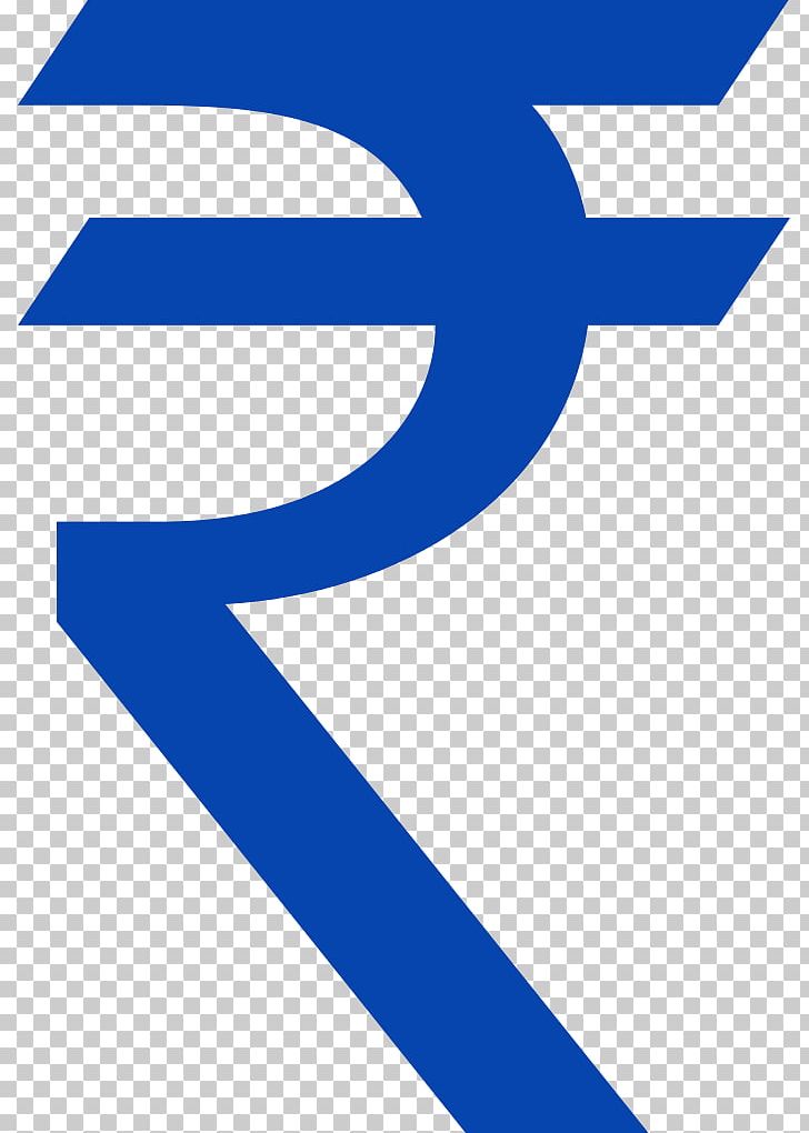 Indian Rupee Sign Currency Symbol PNG, Clipart, Angle, Area, Blue, Brand, Computer Icons Free PNG Download