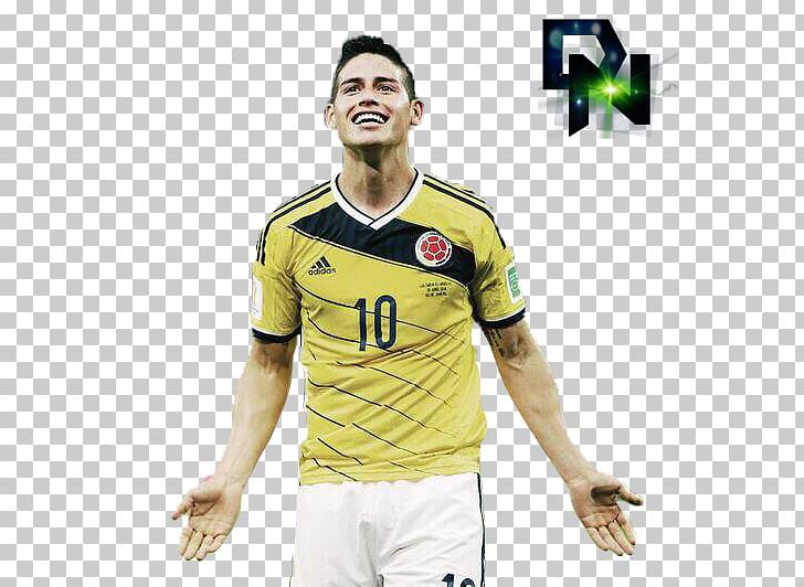 James Rodríguez 2014 FIFA World Cup Jersey T-shirt Brazil PNG, Clipart, 2014 Fifa World Cup, Brazil, Clothing, Fifa World Cup, Football Free PNG Download