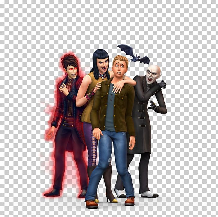 The Sims 4: Vampires The Sims 3: Supernatural PlayStation 4 The Sims 2: University PNG, Clipart, Costume, Electronic Arts, Figurine, Game, Gaming Free PNG Download