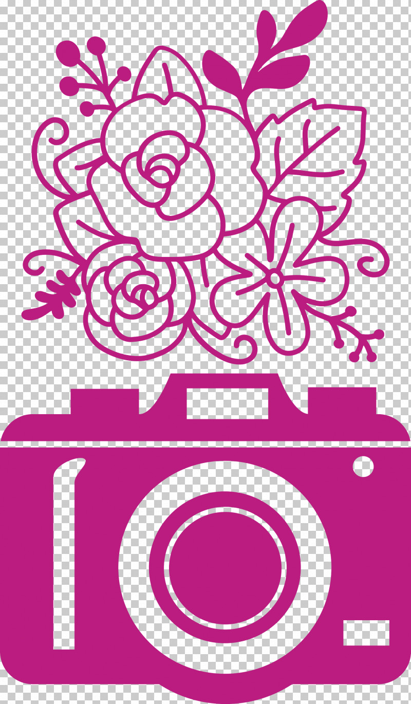 Camera Flower PNG, Clipart, Camera, Cricut, Floral Design, Flower, Visual Arts Free PNG Download