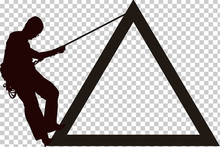 T-shirt Climbing Symbol PNG, Clipart, Angle, Black And White, Climbing, Clothing, Computer Icons Free PNG Download
