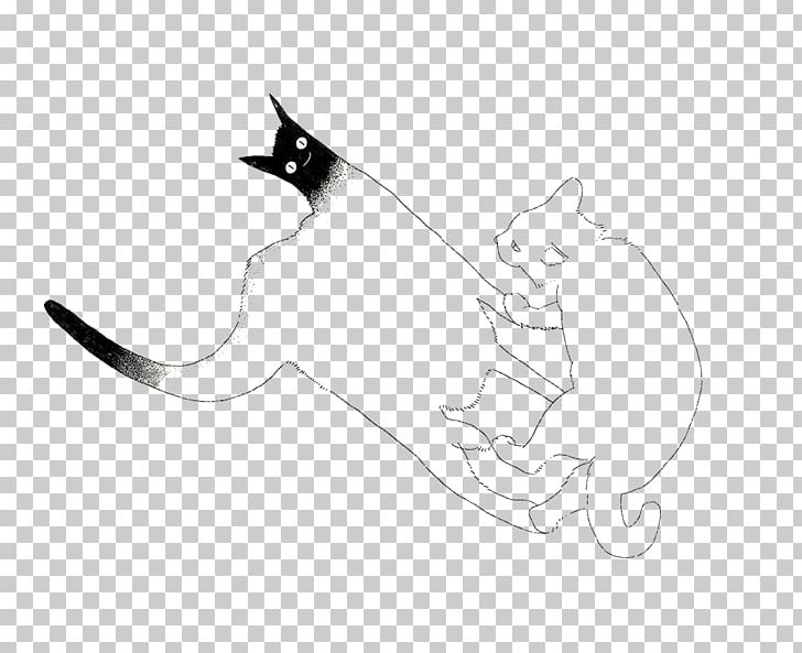 Whiskers Kitten Cat Illustration PNG, Clipart, Animals, Art, Background White, Black, Black White Free PNG Download