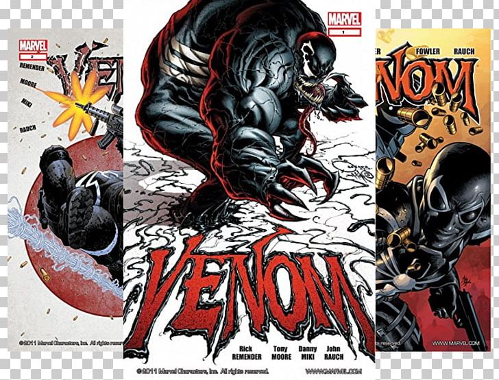 Venom By Rick Remender PNG, Clipart, Comic Book, Comics, Fantasy, Fiction, Fictional Character Free PNG Download