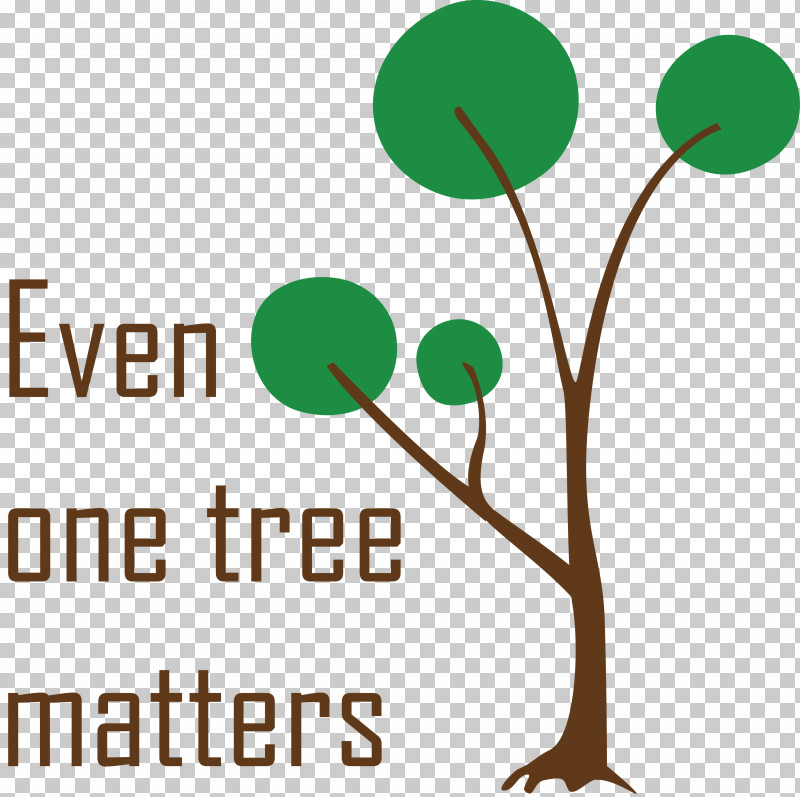 Even One Tree Matters Arbor Day PNG, Clipart, Arbor Day, Behavior, Happiness, Leaf, Logo Free PNG Download