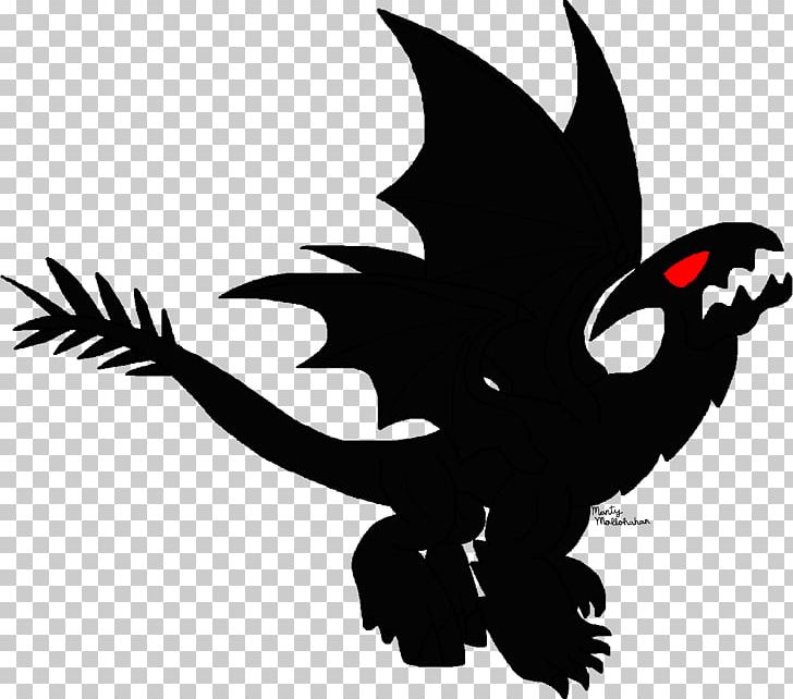 Dragon Silhouette Legendary Creature Supernatural PNG, Clipart, Beak, Bird, Black And White, Dragon, Fantasy Free PNG Download
