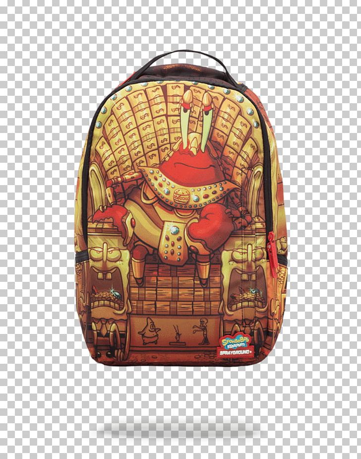Mr. Krabs Squidward Tentacles Sprayground Backpack Crab PNG, Clipart, Backpack, Bag, Cartoon, Clothing, Crab Free PNG Download