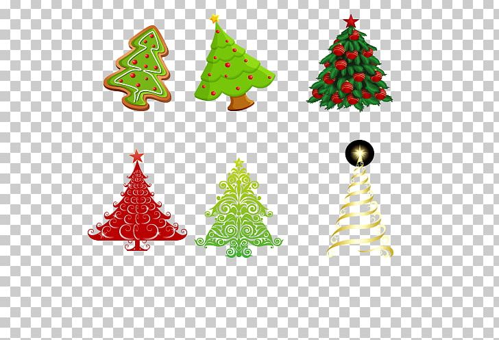 Christmas Tree Santa Claus Christmas Ornament Blue Spruce Fir PNG, Clipart, Cartoon, Christmas, Christmas Decoration, Christmas Frame, Christmas Lights Free PNG Download
