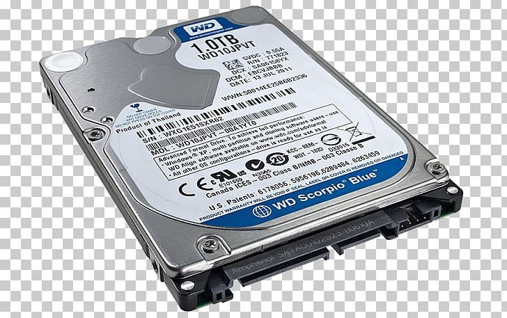 Laptop Hard Drives Western Digital Serial ATA Terabyte PNG, Clipart, Computer, Data Storage Device, Disk Enclosure, Electronic Device, Electronics Free PNG Download