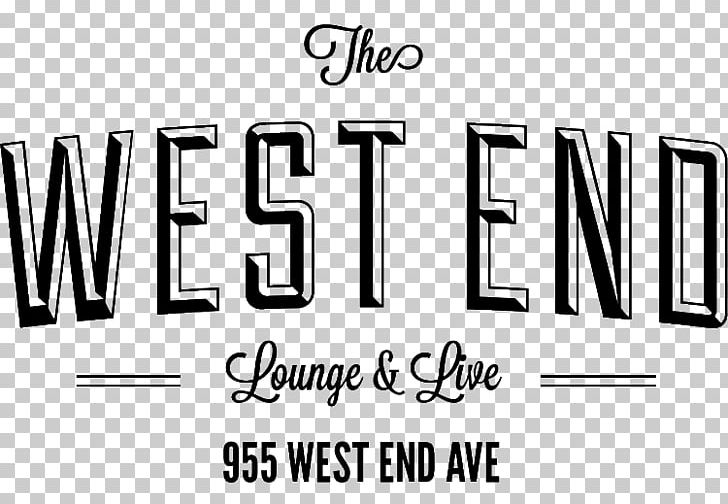 The West End Lounge Logo Royal Park Hotel Brand PNG, Clipart, Angle, Area, Black, Black And White, Brand Free PNG Download