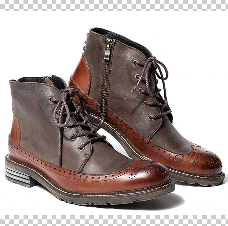 Leather Motorcycle Boot Brogue Shoe PNG, Clipart, Autumn, Boot, Brogue Shoe, Brown, Carved Leather Shoes Free PNG Download