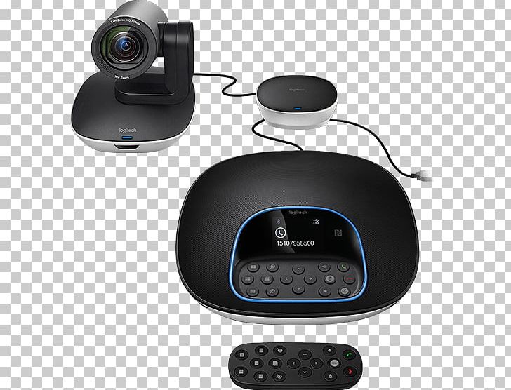 Full HD Webcam 1920 X 1080 Pix Logitech GROUP Stand Grupo Logi Bundle Videotelephony Logitech ConferenceCam BCC950 PNG, Clipart, Camera, Electronic Device, Electronics, Electronics Accessory, Group Free PNG Download