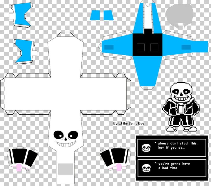 Undertale Bendy And The Ink Machine Paper Model PNG, Clipart, Angle, Area, Bendy And The Ink Machine, Brand, Character Free PNG Download