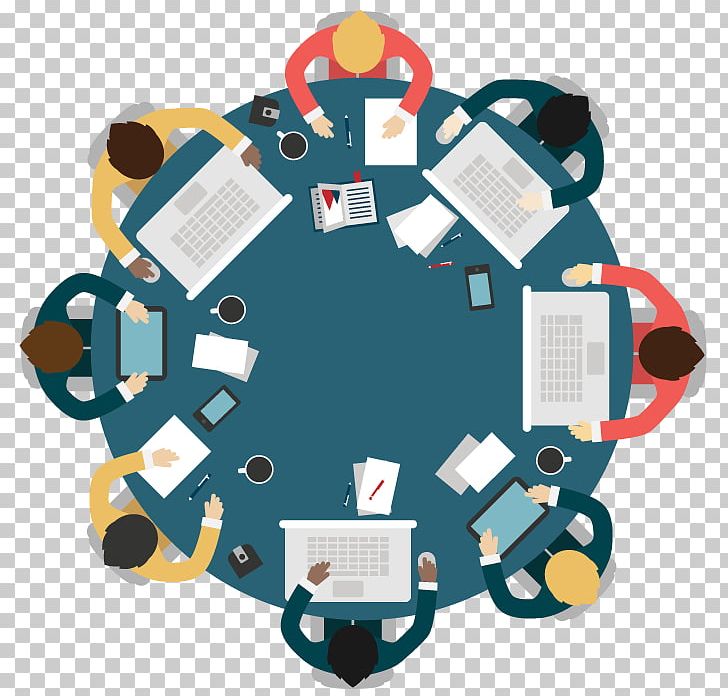 meeting table clipart