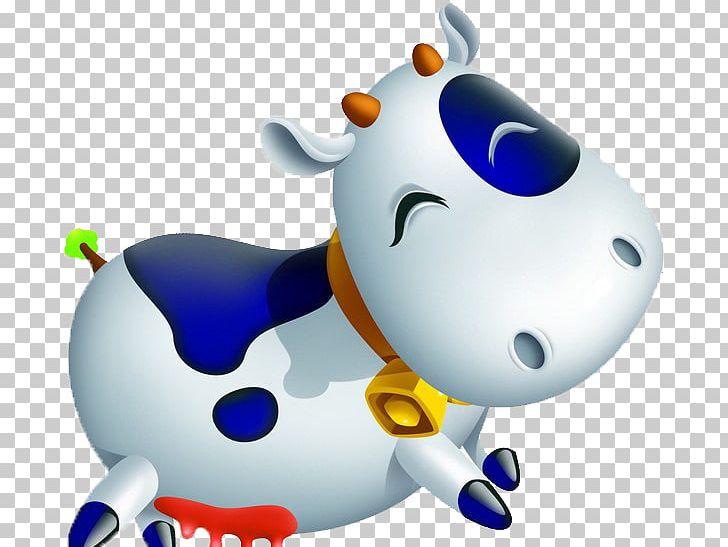 Dairy Cattle Milk Farm PNG, Clipart, Animals, Blue, Cartoon, Cartoon Cow, Cattle Free PNG Download