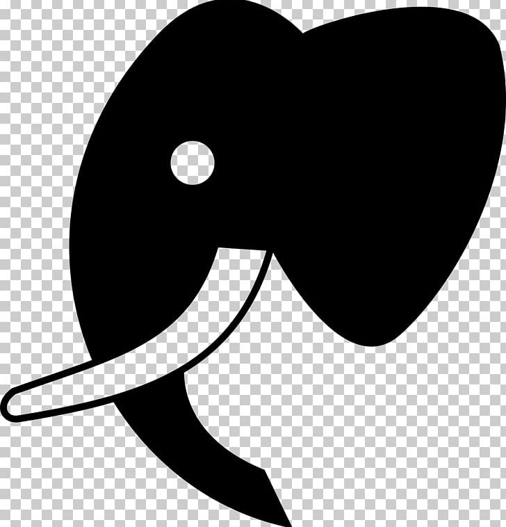 Elephant Computer Icons PNG, Clipart, Animals, Artwork, Beak, Black, Black And White Free PNG Download
