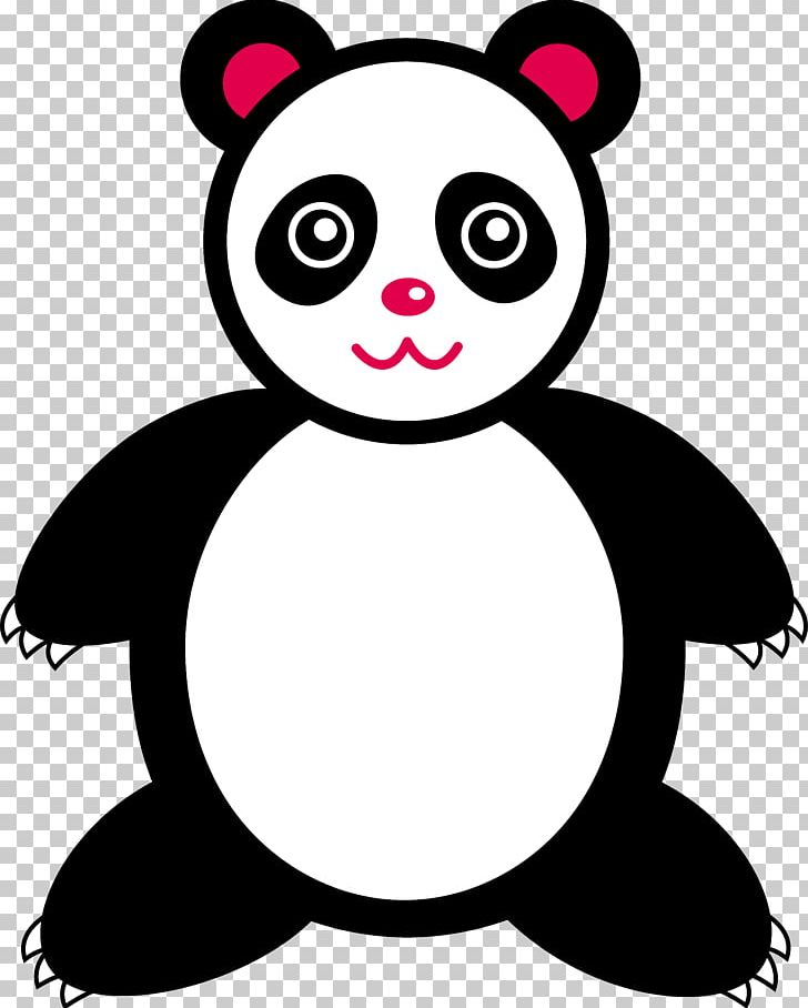 Giant Panda Bear Cuteness Red Panda PNG, Clipart, Animals, Artwork, Bear, Black, Black And White Free PNG Download