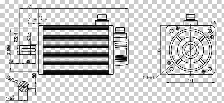 Servomotor Servomechanism Electric Motor Technical Drawing Car PNG, Clipart, Angle, Auto Part, Black And White, Car, Drawing Free PNG Download