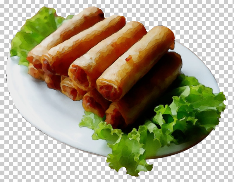 Spring Roll Popiah Chả Giò Breakfast Sausage Taquito PNG, Clipart, Breakfast, Breakfast Sausage, Lumpia, Paint, Popiah Free PNG Download