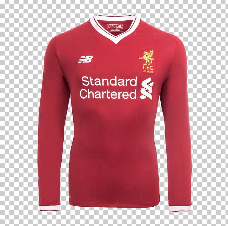2017–18 Liverpool F.C. Season T-shirt Sleeve Jersey PNG, Clipart, Active Shirt, Brand, Clothing, Firmino, Football Free PNG Download