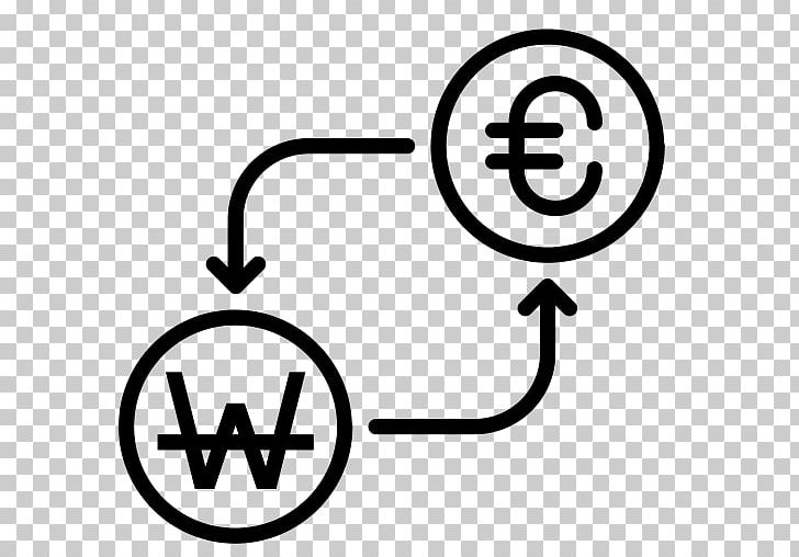 South Korean Won Currency Symbol Money Finance PNG, Clipart, Angle, Area, Black And White, Brand, Computer Icons Free PNG Download