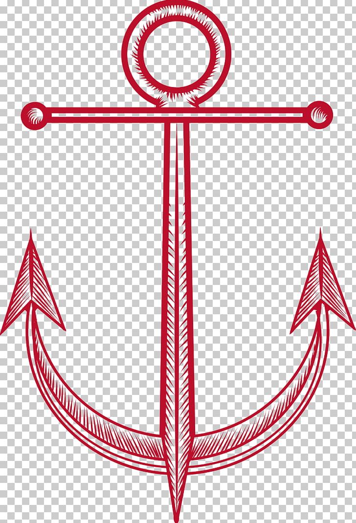 Anchor Red Ship PNG, Clipart, Abstract Lines, Anchor, Area, Circle, Curved Lines Free PNG Download