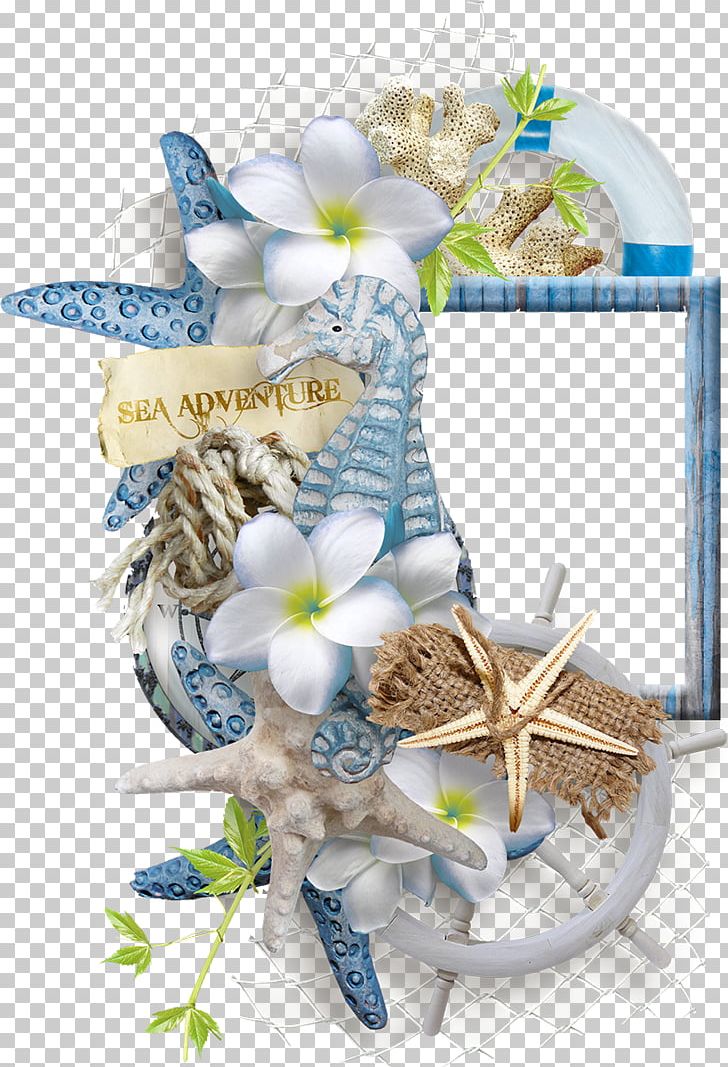 Paper Scrapbooking Frames Sea PNG, Clipart, Beach, Cut Flowers, Deep Sea, Digital Scrapbooking, Floral Design Free PNG Download