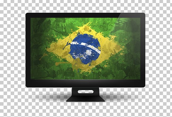 2014 FIFA World Cup Brazil National Football Team Flag Of Brazil PNG, Clipart, Brazil, Brazil Creative, Brazil National Football Team, Computer Monitor, Computer Wallpaper Free PNG Download