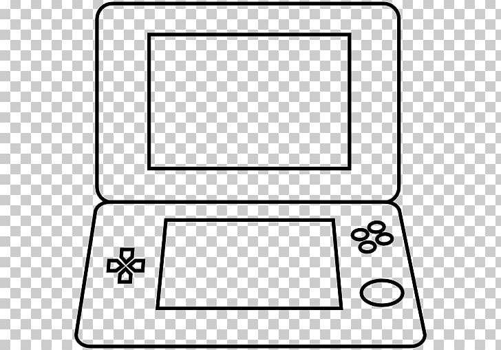 Black & White Video Game Consoles Handheld Game Console Nintendo DS PNG, Clipart, Angle, Area, Black, Black And White, Black White Free PNG Download