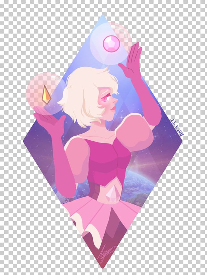 Pink Diamond Art Drawing PNG, Clipart, Art, Artist, Cartoon, Character, Comics Free PNG Download