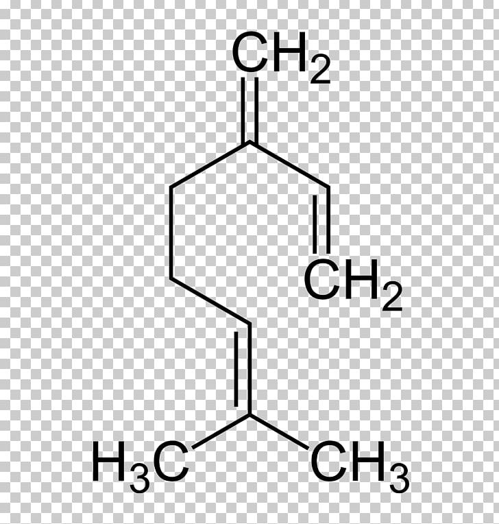 Myrcene Caryophyllene Pinene Monoterpene PNG, Clipart, Angle, Area, Betapinene, Black And White, C 10 Free PNG Download