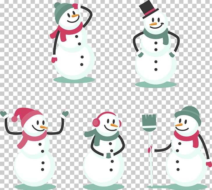 Snowman Euclidean Christmas Illustration PNG, Clipart, Bird, Christmas, Christmas Decoration, Creative Background, Creative Logo Design Free PNG Download