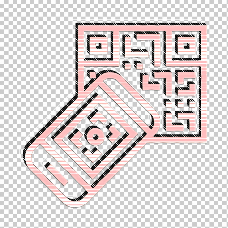 Scan Icon Qr Code Icon Cashless Icon PNG, Clipart, Cashless Icon, Geometry, Line, Mathematics, Meter Free PNG Download