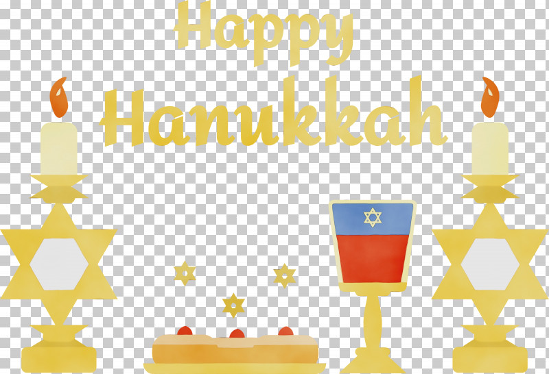 Yellow Font Line Text Mathematics PNG, Clipart, Candle, Geometry, Hanukkah, Happy Hanukkah, Jewish Festival Free PNG Download