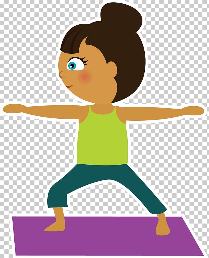 Child Yoga Virabhadrasana I Physical Exercise PNG, Clipart, Arm, Art, Can Stock Photo, Cartoon, Child Free PNG Download