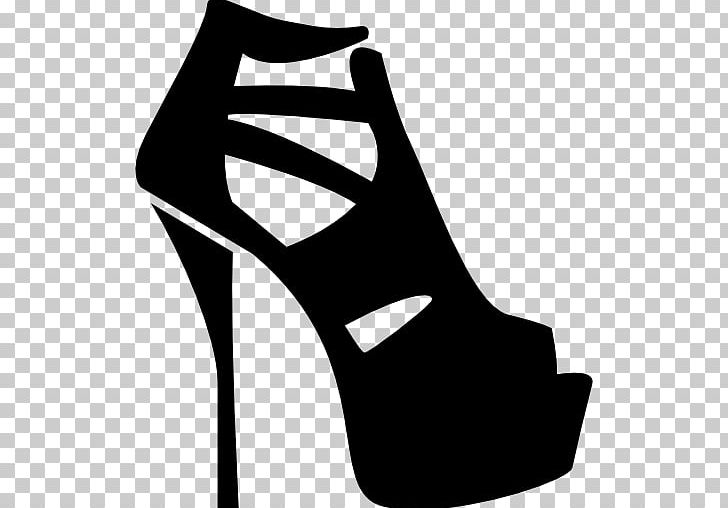 High-heeled Shoe Computer Icons PNG, Clipart, Autocad Dxf, Basic Pump, Black, Black And White, Computer Icons Free PNG Download