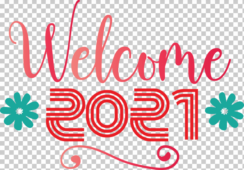 Welcome 2021 Year 2021 Year 2021 New Year PNG, Clipart, 2021 New Year, 2021 Year, Flower, Geometry, Line Free PNG Download