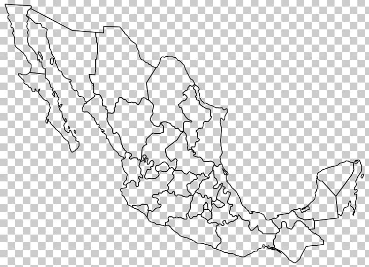 Administrative Divisions Of Mexico Mexico City Mexico State United States Map PNG, Clipart, Administrative Divisions Of Mexico, Area, Artwork, Black And White, Blank Map Free PNG Download