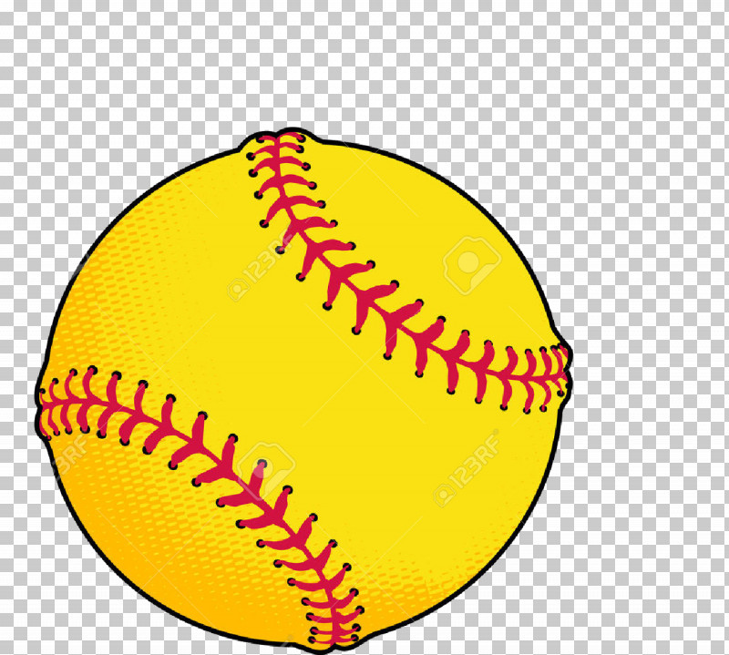 Yellow Ball Baseball Team Sport Ball Game PNG, Clipart, Ball, Ball Game, Baseball, Softball, Sports Equipment Free PNG Download