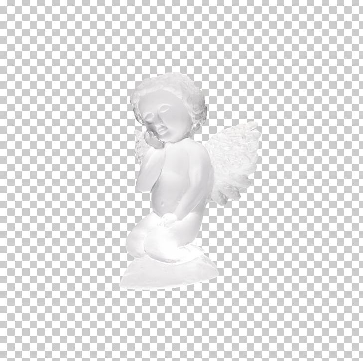 Figurine White PNG, Clipart, Angel, Black And White, Fictional Character, Figurine, Others Free PNG Download