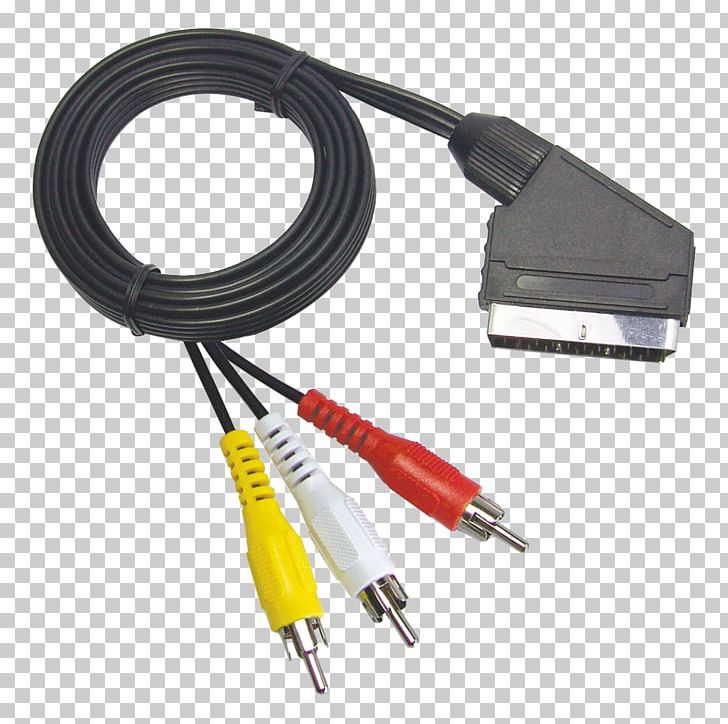 SCART RCA Connector Electrical Connector Electrical Cable Composite Video PNG, Clipart, Adapter, Cable, Electric, Electrical Connector, Electronic Device Free PNG Download