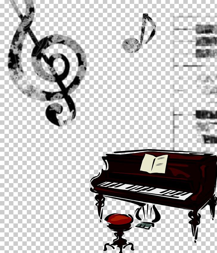 Piano Photography Drawing Musical Keyboard Illustration PNG, Clipart, Advertisement Poster, Black And White, Brand, Concert, Event Poster Free PNG Download