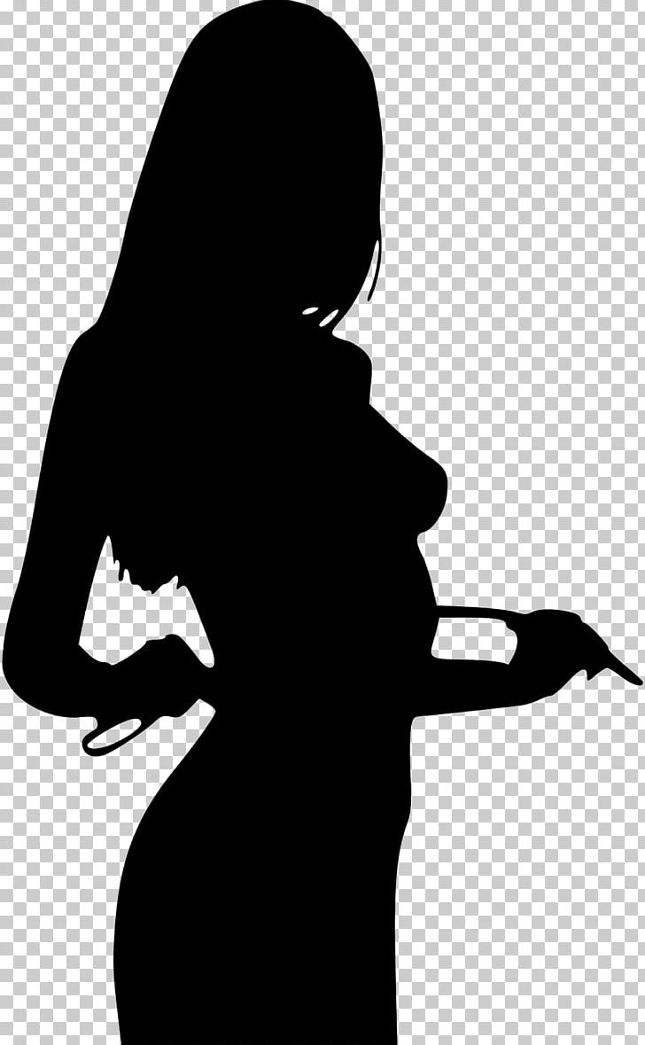 Silhouette Woman PNG, Clipart, Animals, Black, Black And White, Curtain, Female Free PNG Download