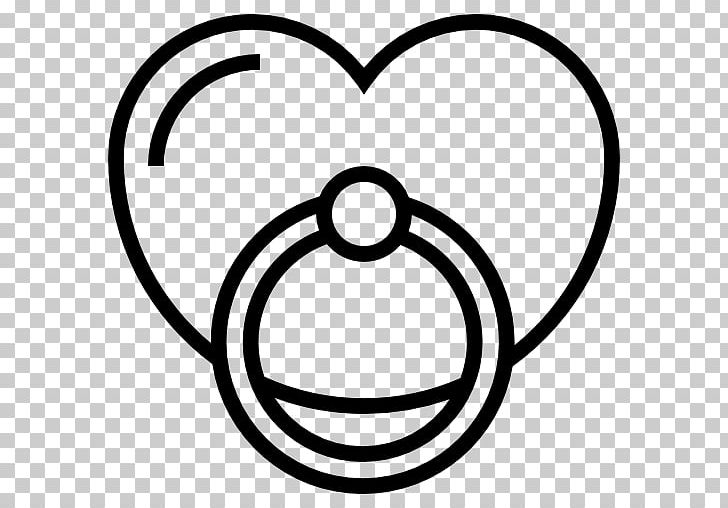 Pacifier Computer Icons Infant PNG, Clipart, Area, Auto Part, Black And White, Child, Circle Free PNG Download