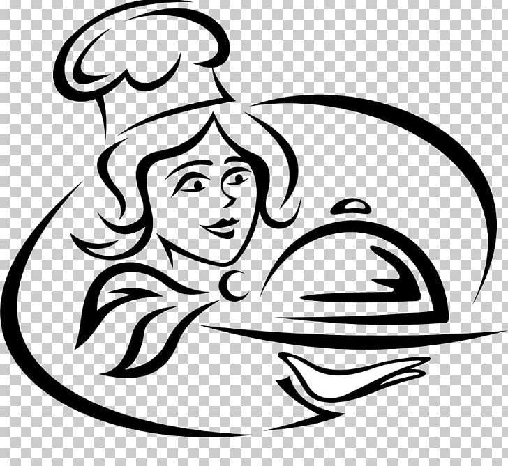 Catering Waiter Cook Business PNG, Clipart, Artwork, Black, Black And White, Business, Catering Free PNG Download