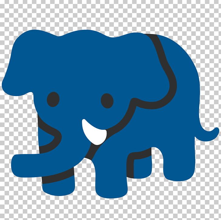Indian Elephant Emoji African Elephant Noto Fonts Synonyms And Antonyms PNG, Clipart, African Elephant, Blue, Carnivoran, Dog Like Mammal, Elephant Free PNG Download