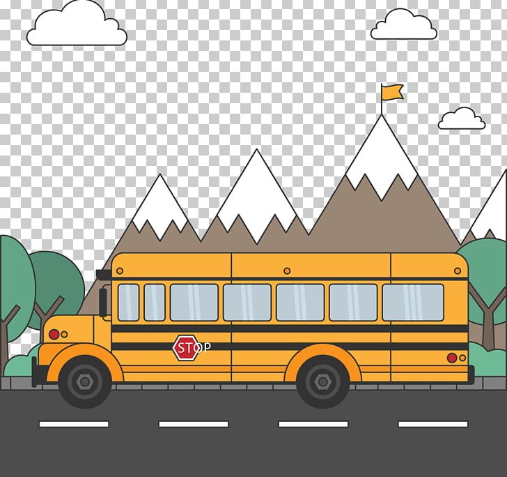 School Bus Illustration PNG, Clipart, Bus, Bus Vector, Car, Cartoon, Cartoon School Bus Free PNG Download