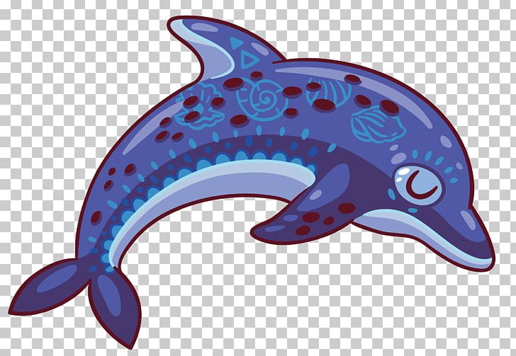 Common Bottlenose Dolphin Purple PNG, Clipart, Animals, Blue, Cartoon, Color, Electric Blue Free PNG Download