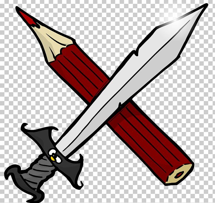 Pencil Sword Drawing PNG, Clipart, Blue Pencil, Clip Art, Cold Weapon, Colored Pencil, Computer Icons Free PNG Download