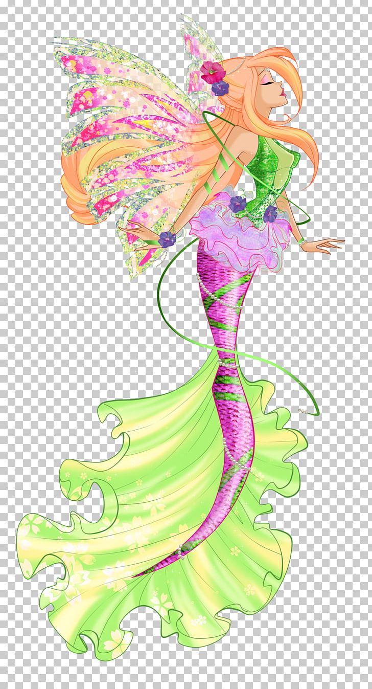 Roxy Flora Bloom Sirenix Mermaid PNG, Clipart, Art, Bloom, Costume Design, Fairy, Fantasy Free PNG Download