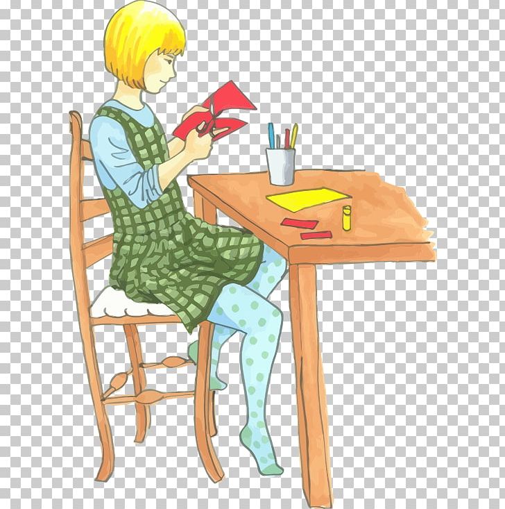 Table Craft PNG, Clipart, Art, Cartoon, Chair, Child, Clip Art Free PNG Download